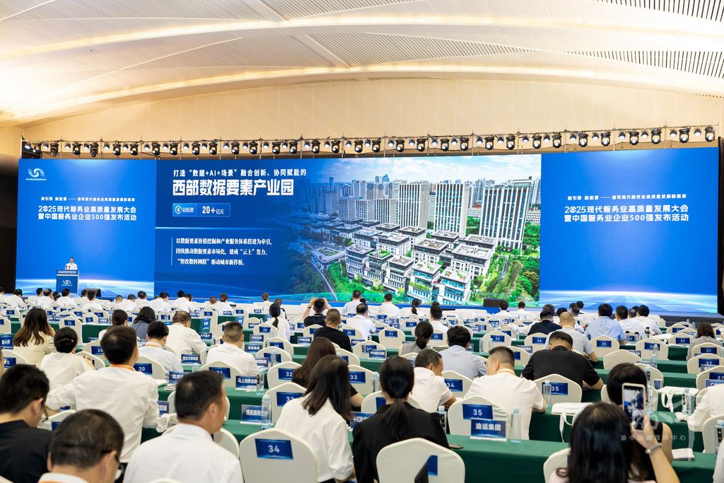 2025现代服务业高质量发展大会在渝中举行