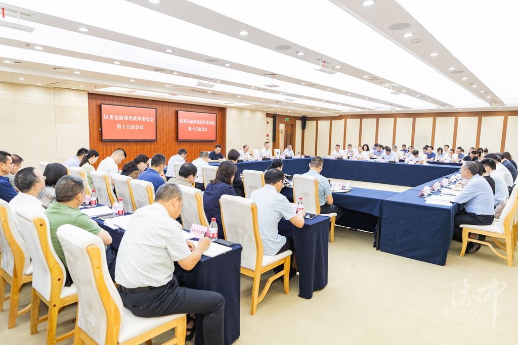 渝中区委书记黄茂军主持召开区委全面深化改革委员会第十五次会议勇当“探路先锋”聚力攻坚突破加快打造更多标志性改革成果谢东张焕伦王南出席