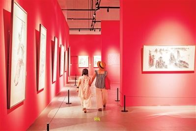 “写心载道·周顺恺艺术研究文献展”在渝中开幕