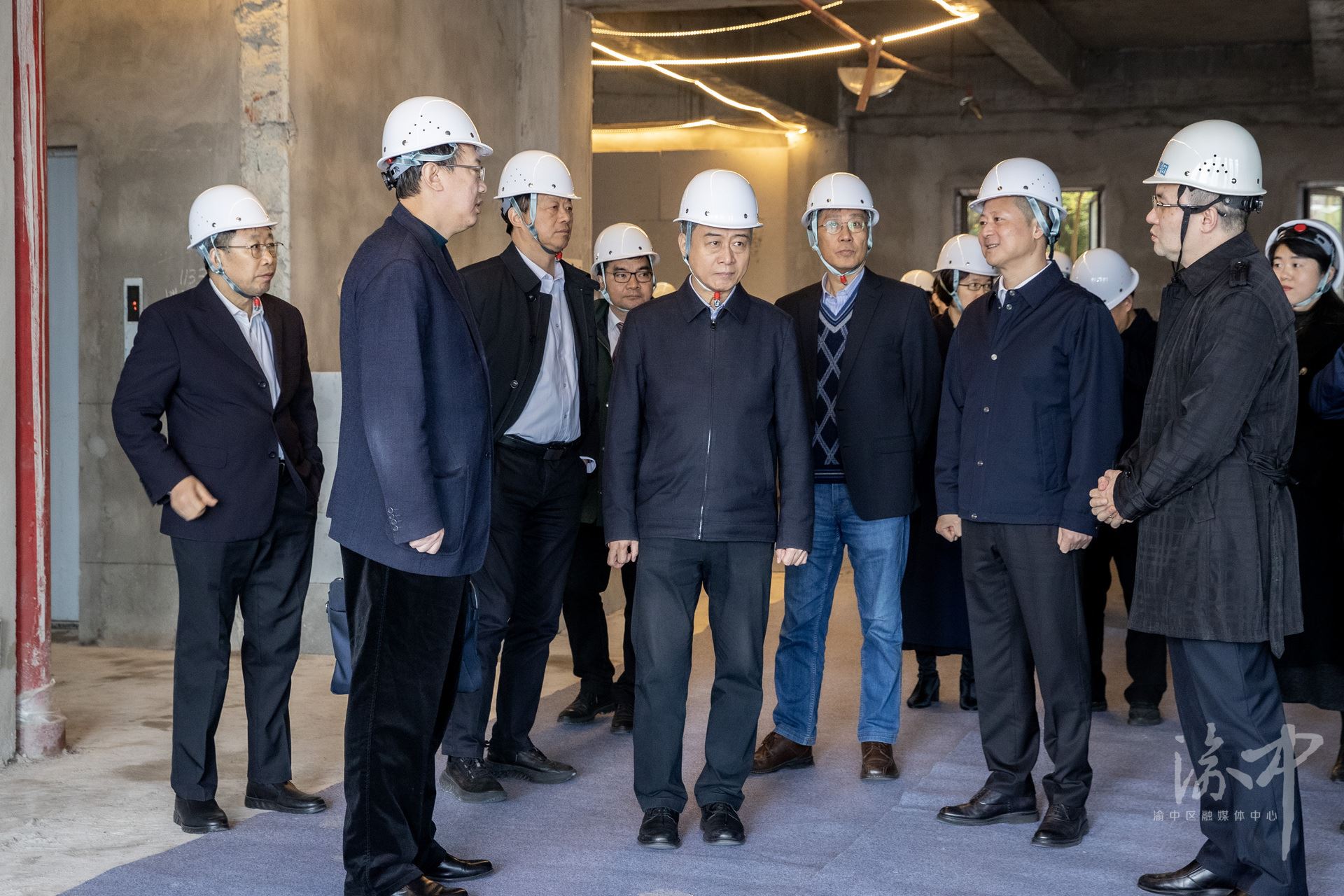 马震来渝中调研重庆信息与智慧医学研究院建设工作